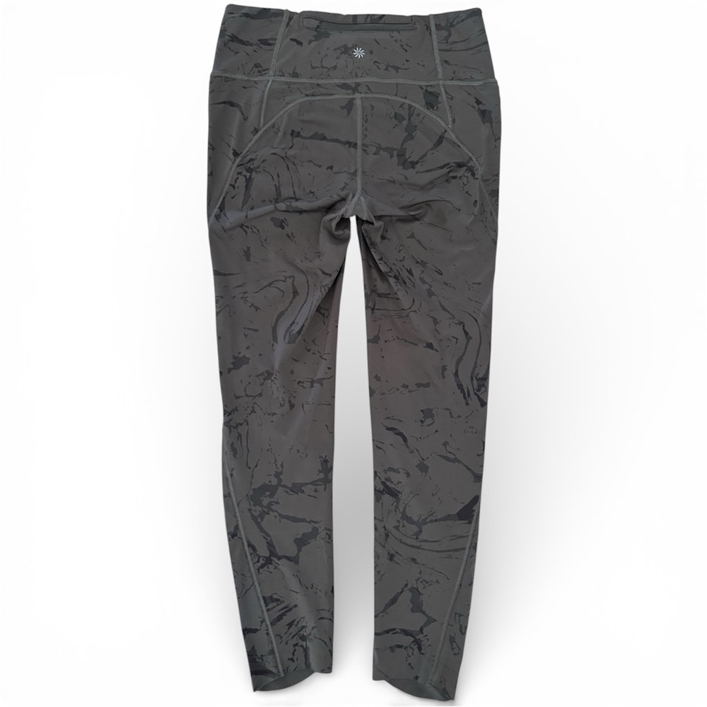 Athleta Velocity Stash Pocket 7/8 Tight Marble Gray XS Leggings - Picture 7 of 9